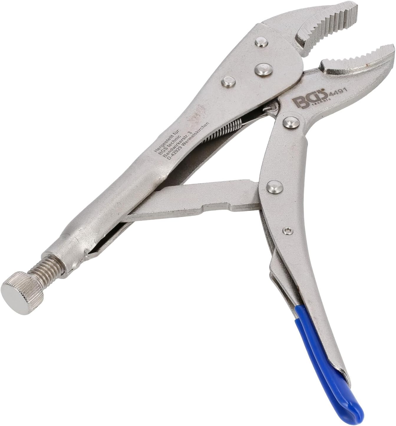 Gripzange, mit Vinyl-Grip-Lösehebel