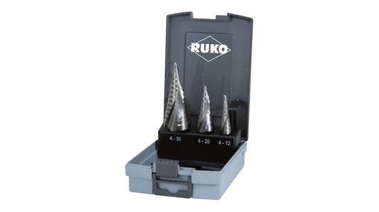Ruko Stufenbohrersatz HSS in Rosebox