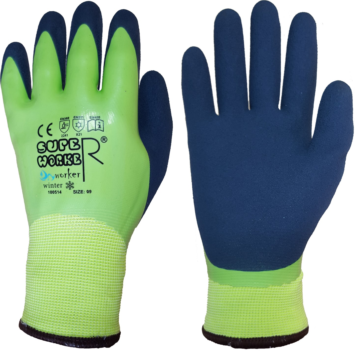 Super Worker Dryworker Winter grün