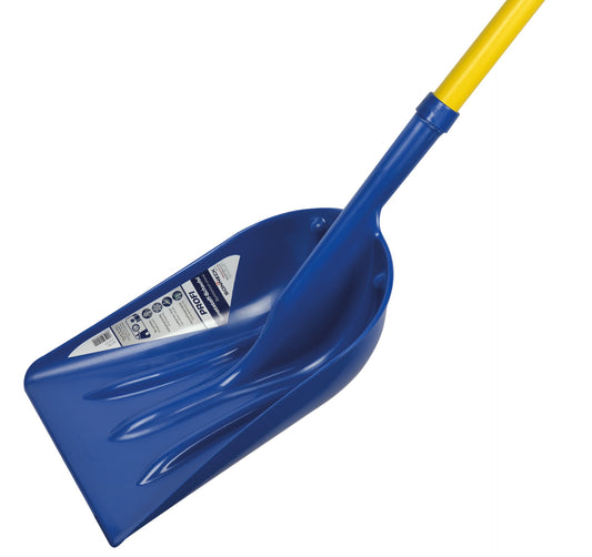 Sonneck Kunstoff-Schaufel "Blue Max" m. Buchenstiel