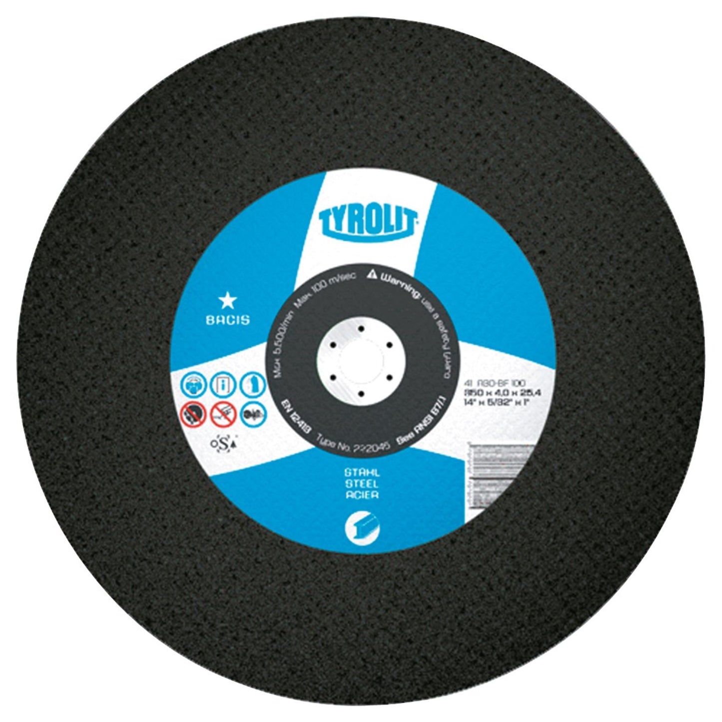 Tyrolit 41 Trennscheibe 230x3,0x22,23 A30