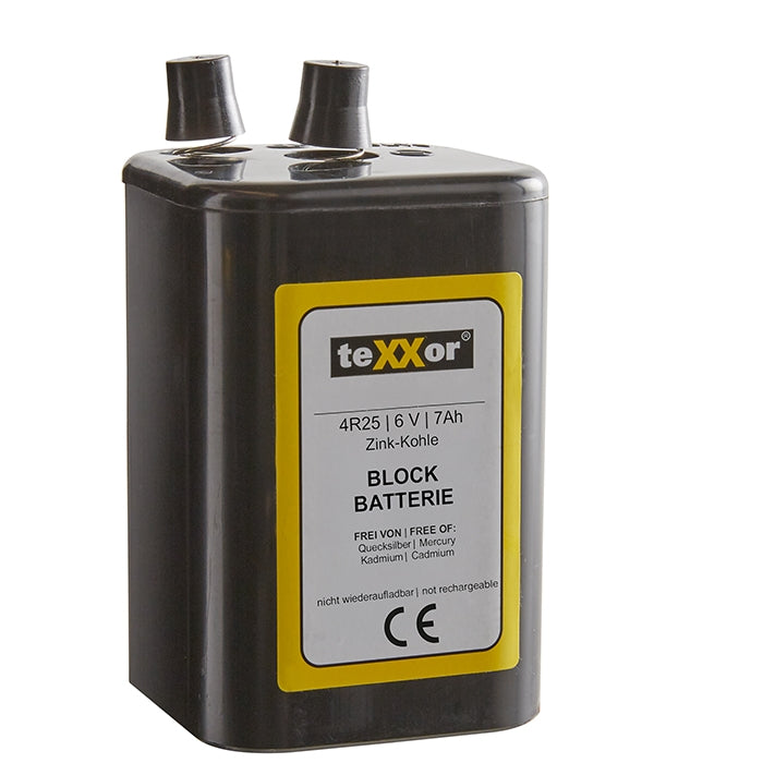 teXXor® Batterie 6V 7AH IEC 4R25