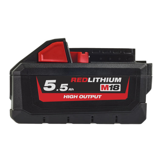 Milwaukee M18 HB5.5 High Output 5.5 AH Akku