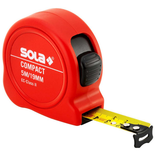 SOLA Rollmeter 5m, Compact CO, 19mm, EG-Klasse 2