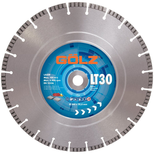 Gölz Diamanttrennscheibe LT-30 Ø400 25,4/20,0