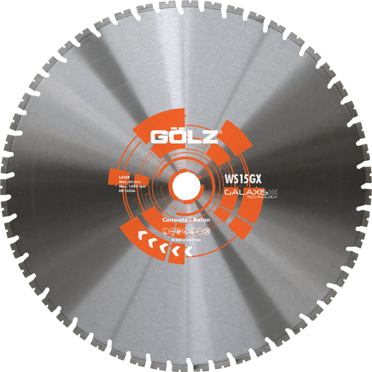 Gölz Diamant-Wandsägeblatt DM 1200 35x4,4x14x80Sx60